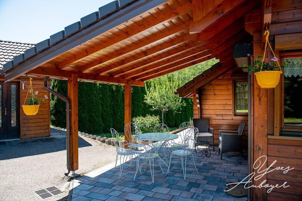 Chalet La Calougeotte, Jardin, Spa Et Sauna Prives Le Ménil Exterior foto