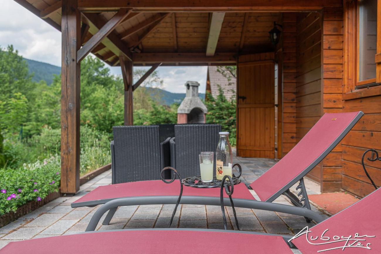 Chalet La Calougeotte, Jardin, Spa Et Sauna Prives Le Ménil Exterior foto